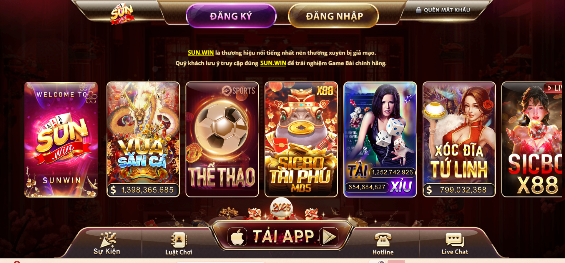 Cổng game mang đến rất nhiều phương thức nạp tiền